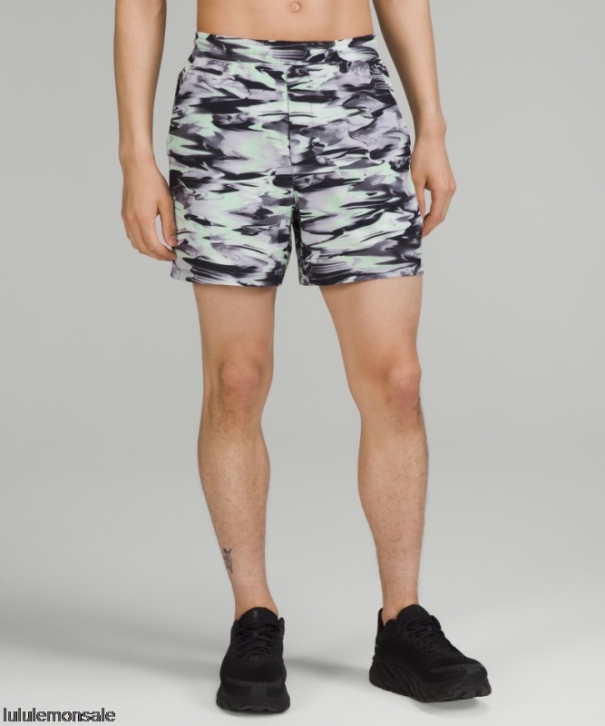 Lululemon Deutschland DELULU954 | Pace Breaker Linerless Short 5 Paint Glide Multi
